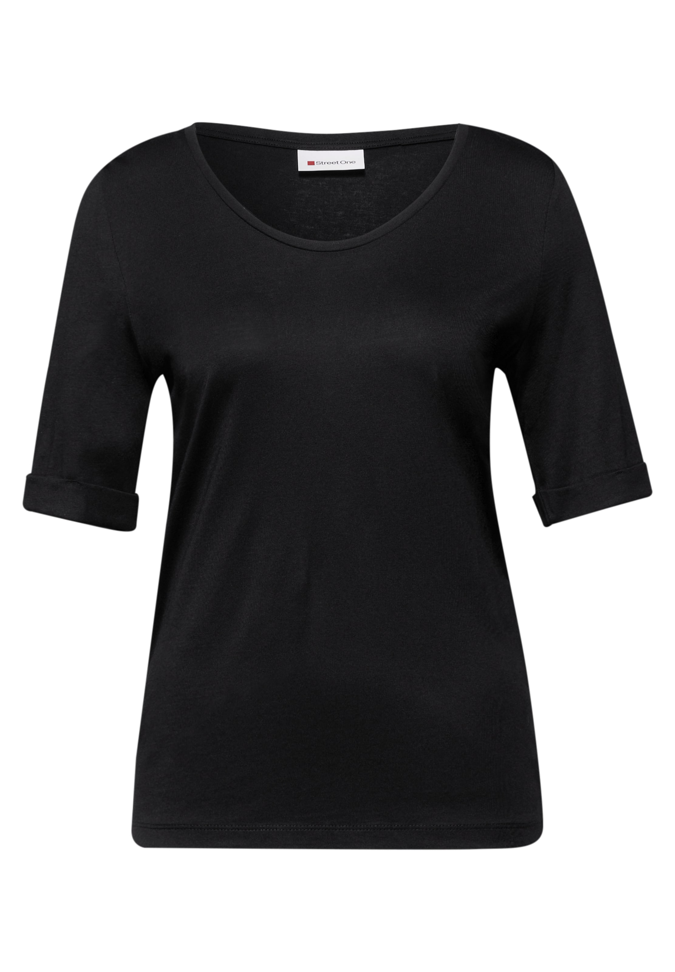 STREET ONE Shirt in Black: front