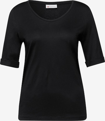 STREET ONE Shirt in Black: front