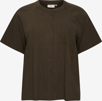 KAFFE CURVE Bluse 'Paula' in khaki, Produktansicht