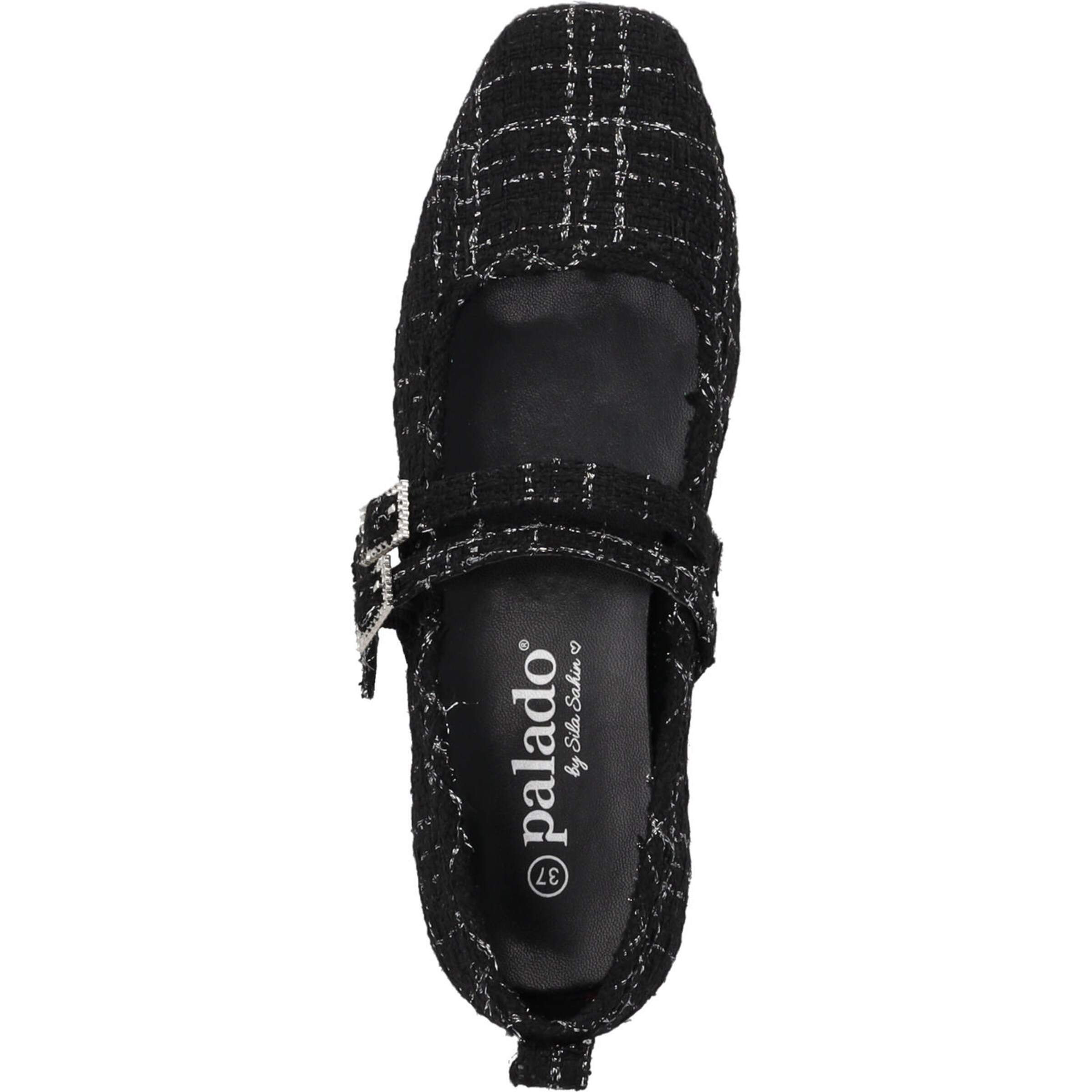 Palado by Sila Sahin Strap ballerina in Black