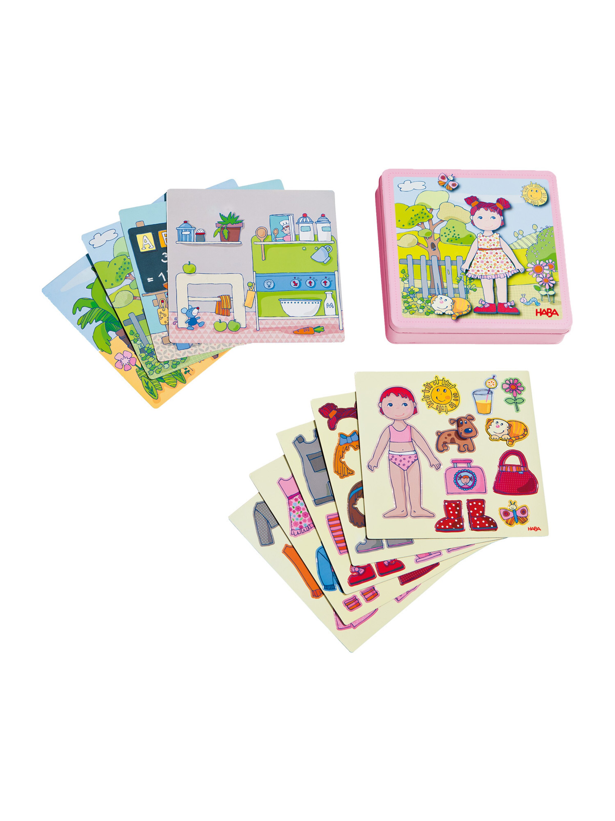 HABA Game ' Anziehpuppe Lilli ' in Mixed colors: front