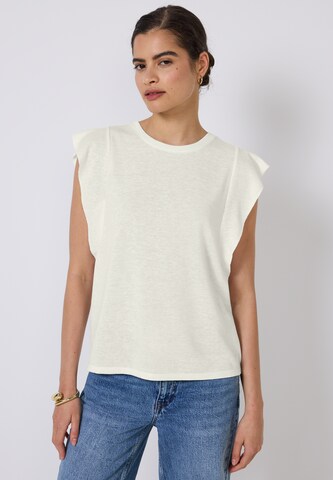 Street One Studio Top in White: front