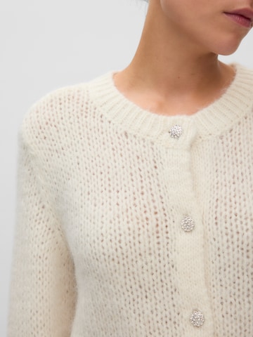 VERO MODA Knit Cardigan 'VMMAYBE JEWEL' in Beige