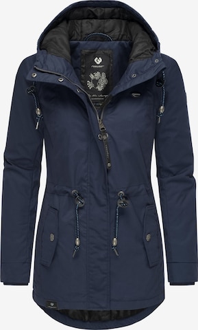 Parka invernale 'Monadis' di Ragwear in blu: frontale