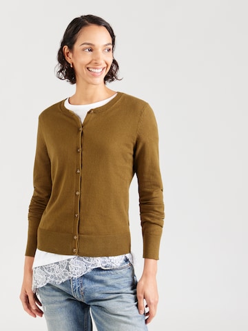 Geacă tricotată 'CARDI' de la GAP pe verde: față