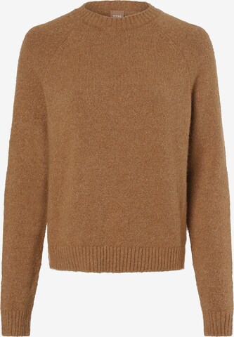 Pullover 'Febisan' di BOSS in beige: frontale