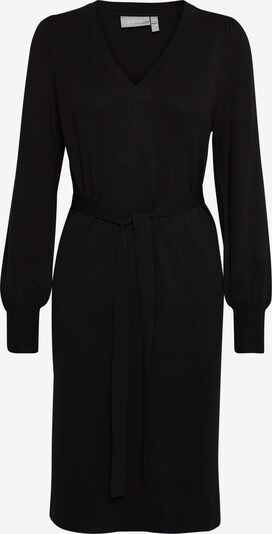 Fransa Gebreide jurk 'BLUME' in de kleur Zwart, Productweergave