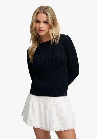 Superdry & Co Pullover 'Essentials' in Blau: Vorderseite