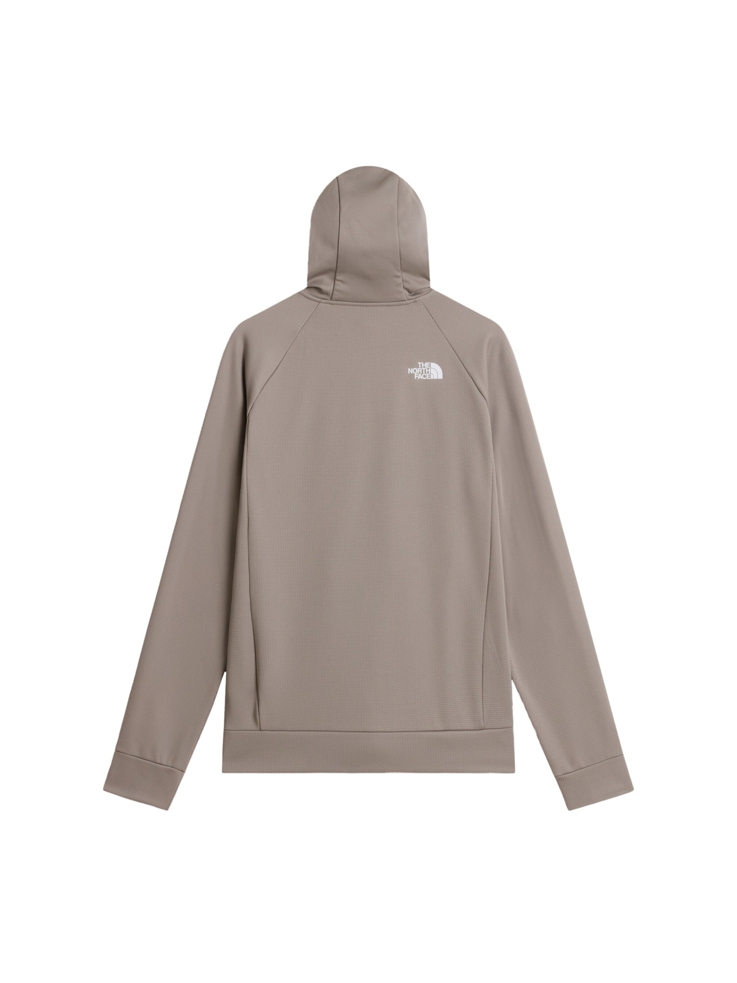 THE NORTH FACE - Sudadera con cremallera 'M REAXION 2.0 HOODED FULL ZIP JACKET' en beige