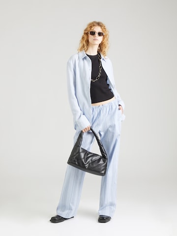 Gina Tricot Bluse 'Gauze' in Blau