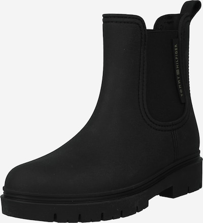 TOMMY HILFIGER Chelsea Boots i guld / sort, Produktvisning