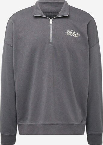 HOLLISTER Sweatshirt 'APAC EXCLUSIVE' in Grey: front