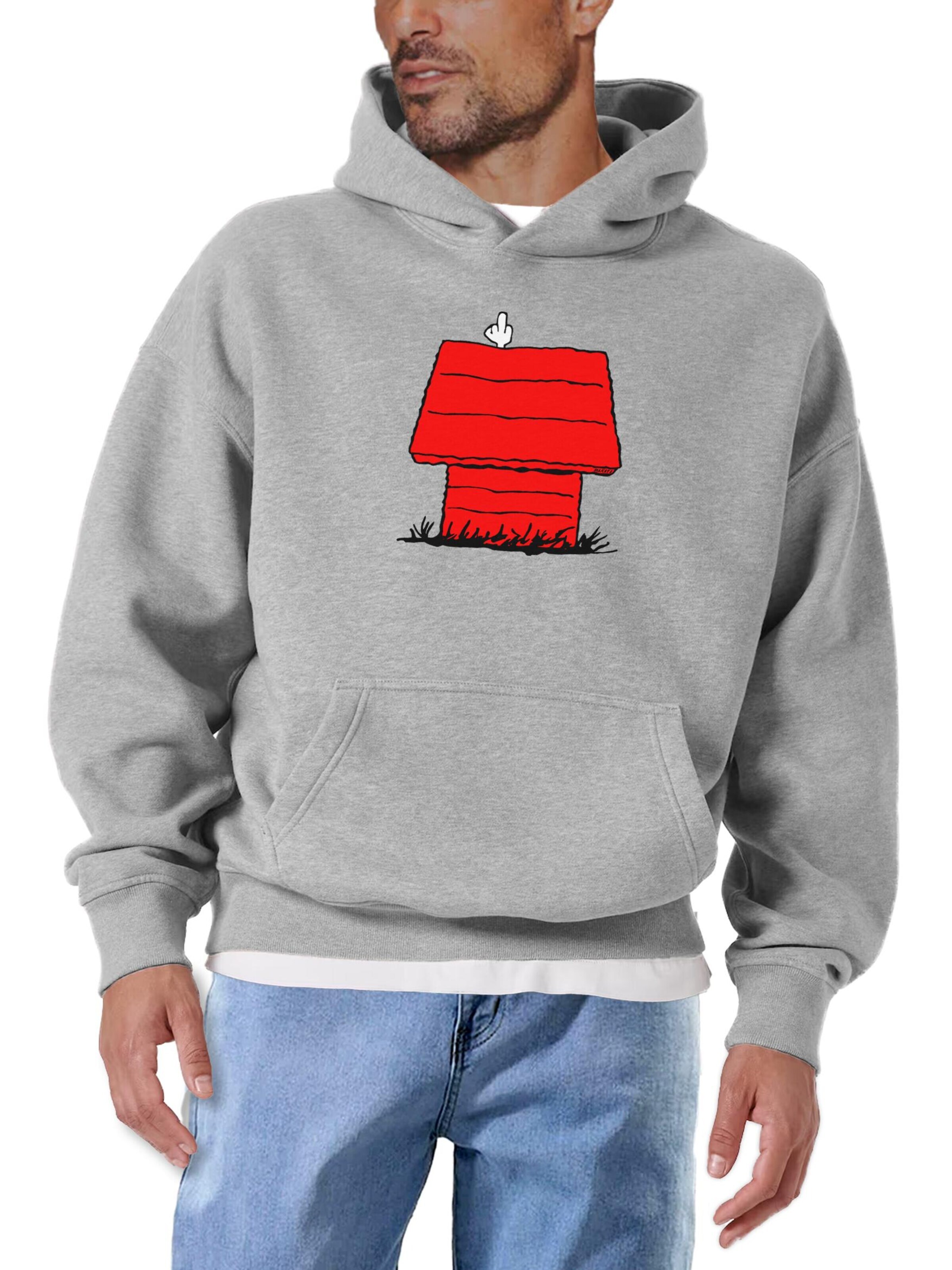 MAKAYA Sweatshirt in Grey: front