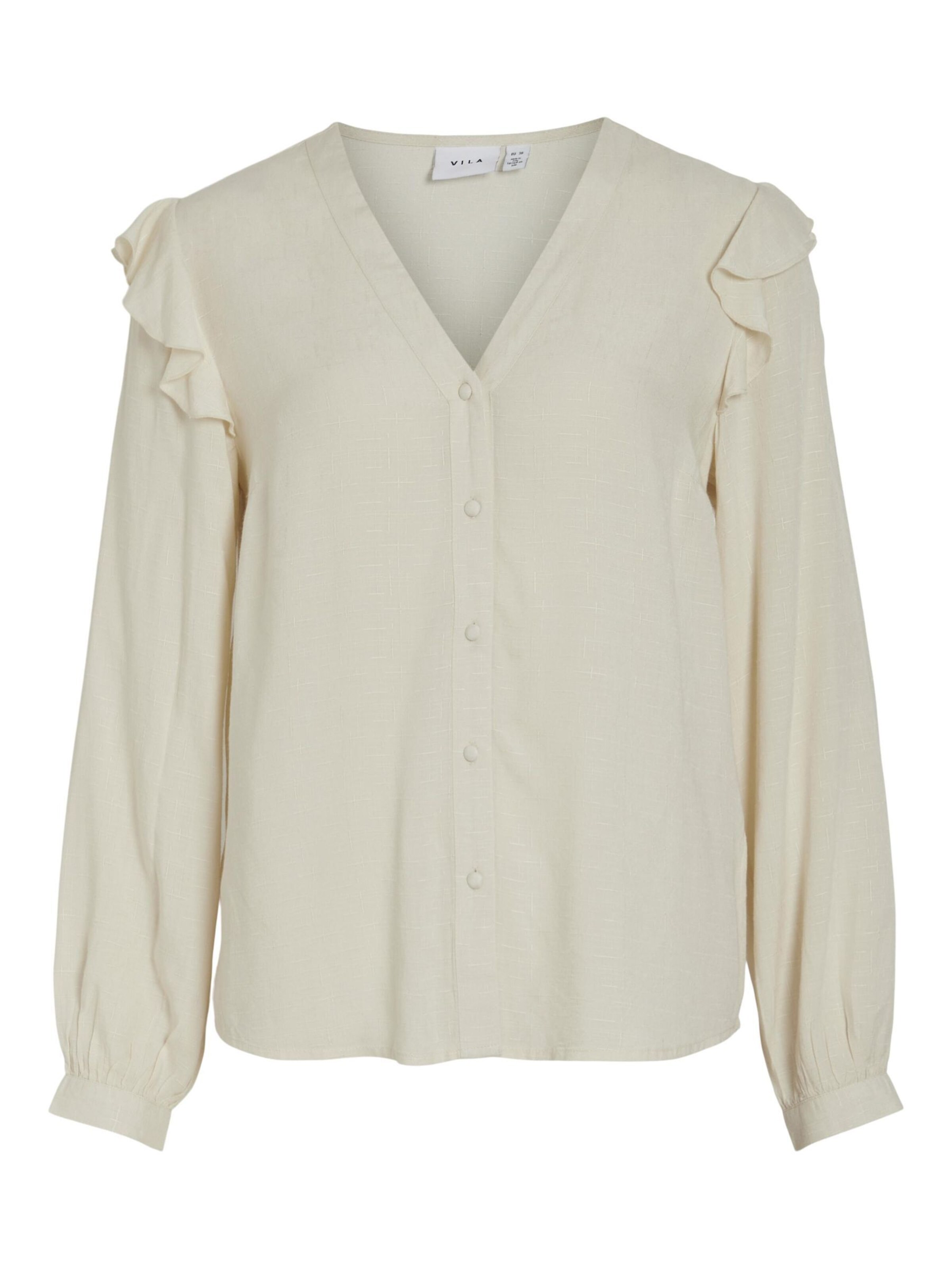 VILA Blusa en beige, Vista del producto