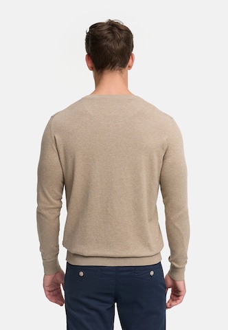 INDICODE JEANS Trui 'Tikks' in Beige