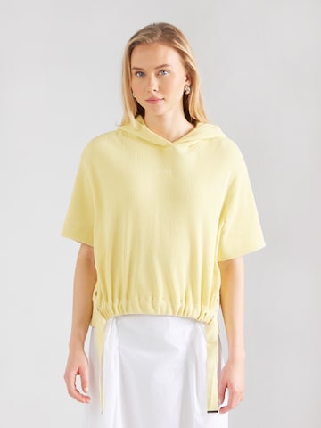 Sweat-shirt 'C_Emiro' BOSS Orange en jaune : devant