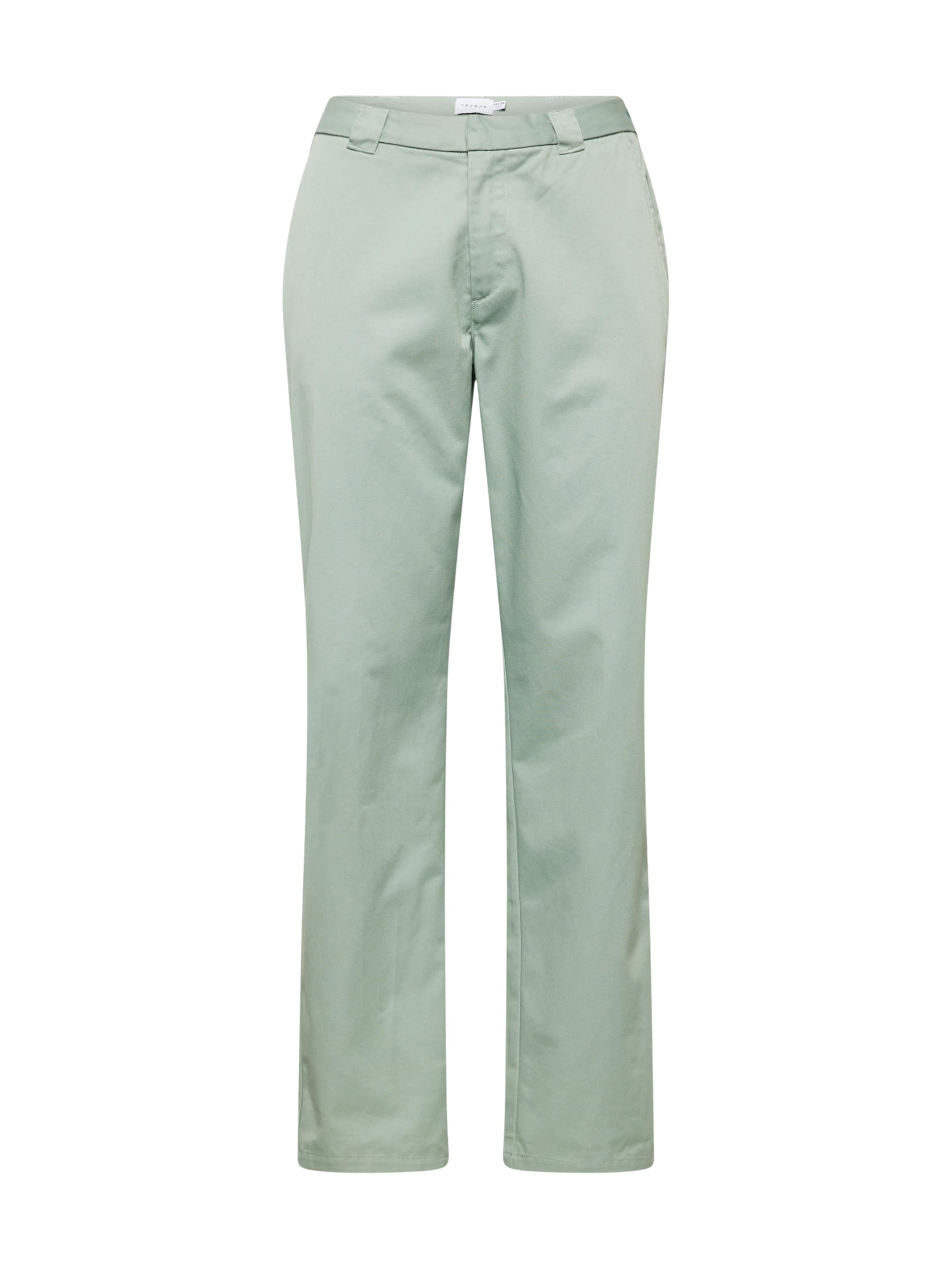 Loosefit Pantaloni di TOPMAN in verde: frontale