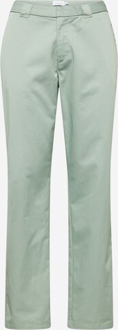 Loosefit Pantalon TOPMAN en vert : devant