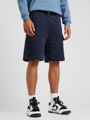 BOSS Orange Regular Shorts 'Se' in Blau: predná strana