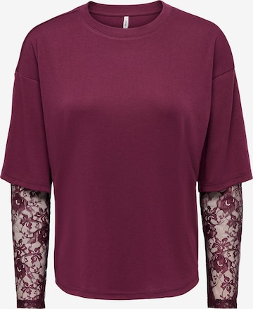 ONLY Shirt 'TAHLIA' in Rot: Vorderseite