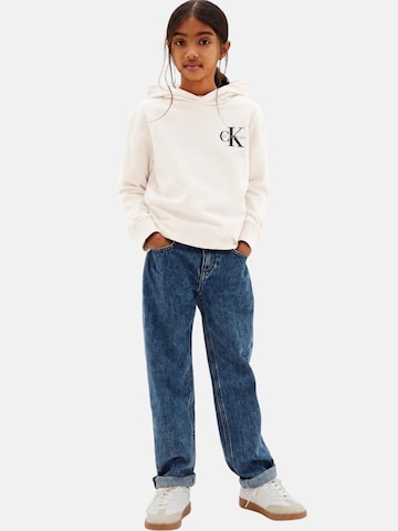 Sweat Calvin Klein Kids en blanc