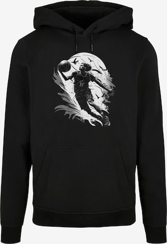 F4NT4STIC Sweatshirt in Schwarz: Vorderseite