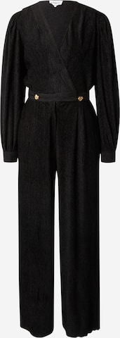 FRNCH PARIS Jumpsuit 'RACHELLE' in Zwart: voorkant