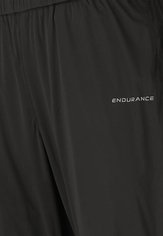 ENDURANCE Tapered Sportbroek 'Morakot' in Zwart