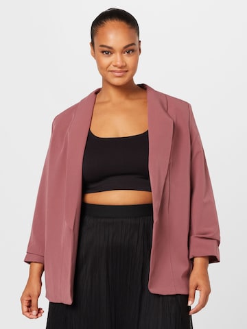 ABOUT YOU Curvy Blazer 'Naima' i rød: forside