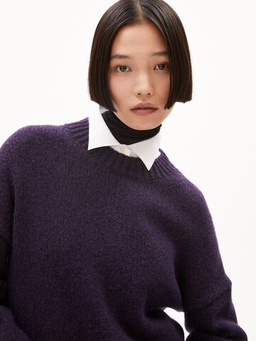 ARMEDANGELS Sweater ' SADNAA SOLID ' in Blue