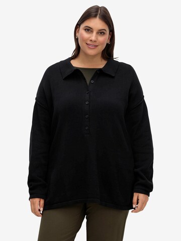 SHEEGO Sweater in Black: front