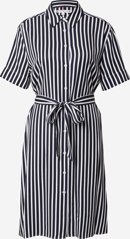 Robe-chemise TOMMY HILFIGER en bleu : devant