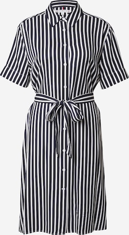 Robe-chemise TOMMY HILFIGER en bleu : devant