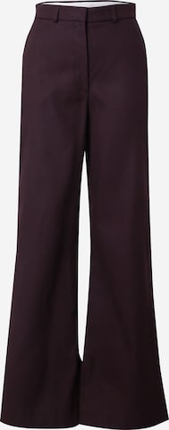 ARMEDANGELS Wide leg Pants 'JUMA' in Purple: front