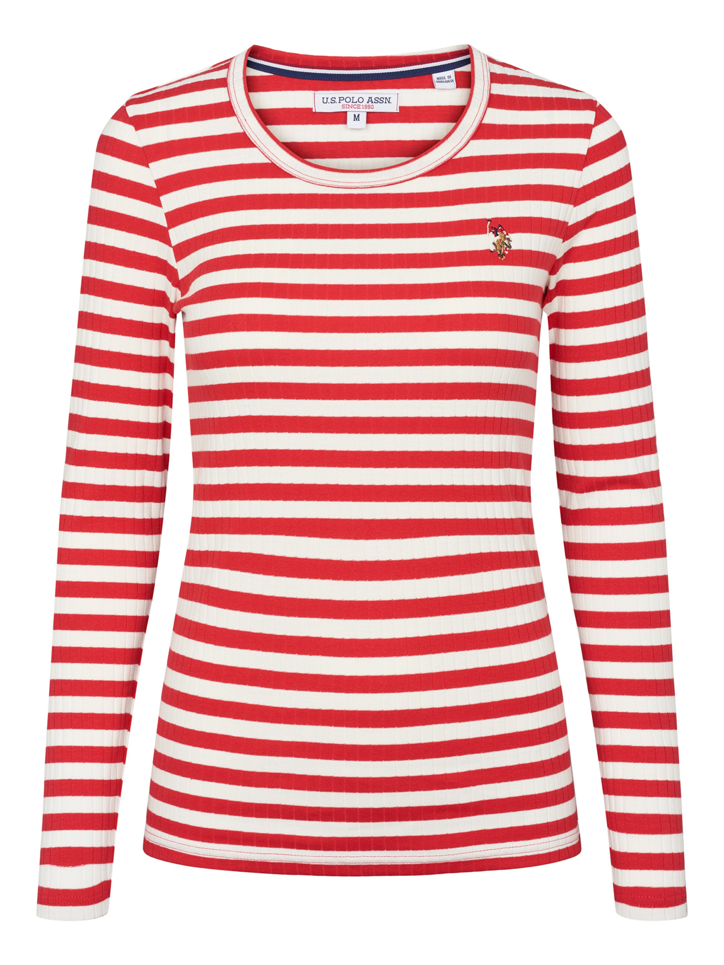 U.S. POLO ASSN. Shirts 'Chanett' i rød: forside