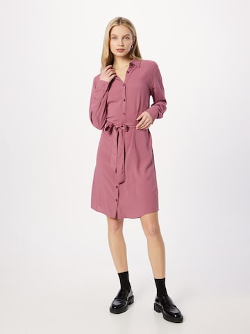 Eight2Nine Платье-рубашка в Ярко-розовый: спереди