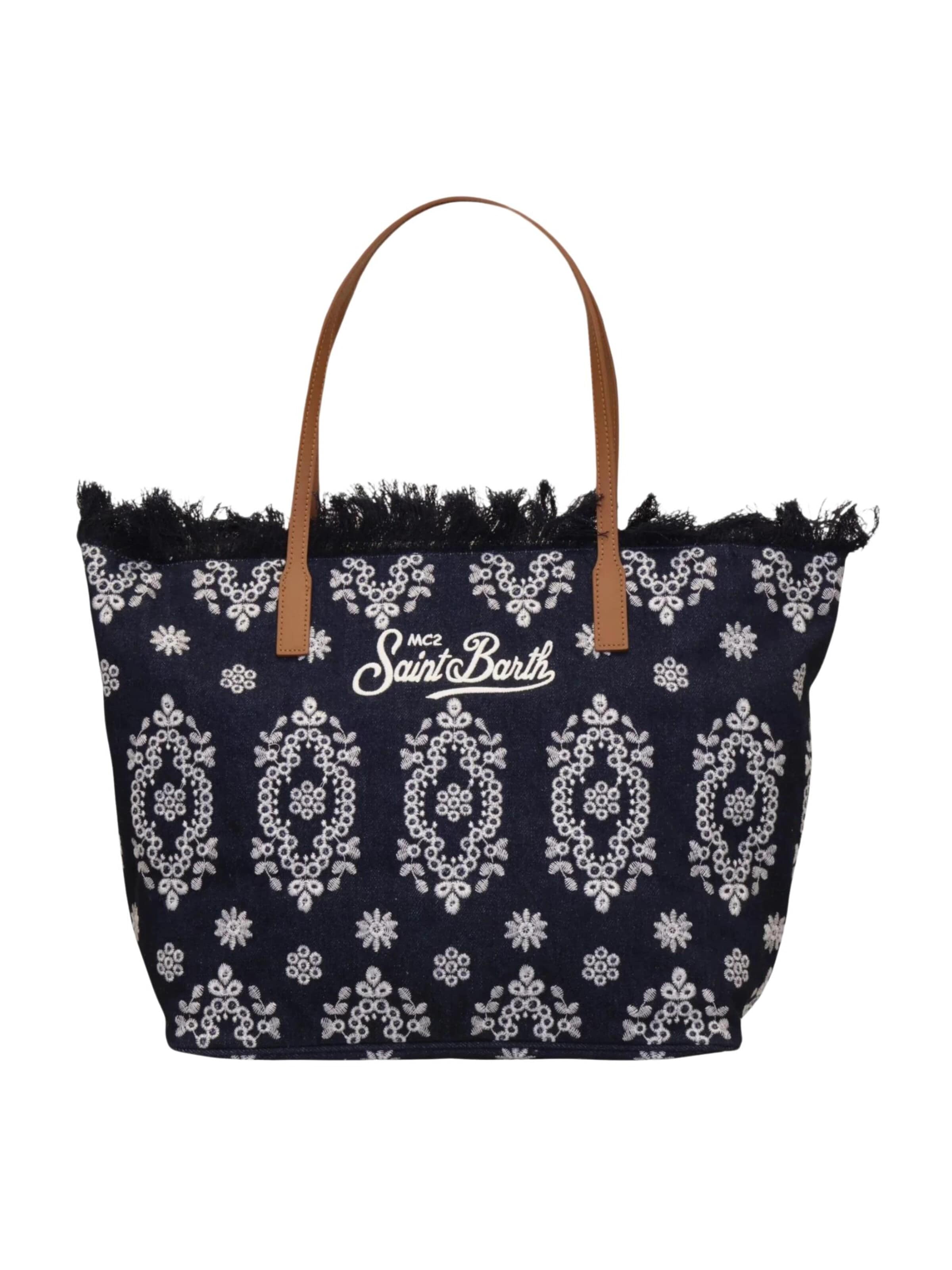 MC2 Saint Barth - Shopper en negro: frente