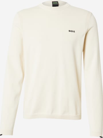 balta BOSS Megztinis 'K_Ever-X': priekis