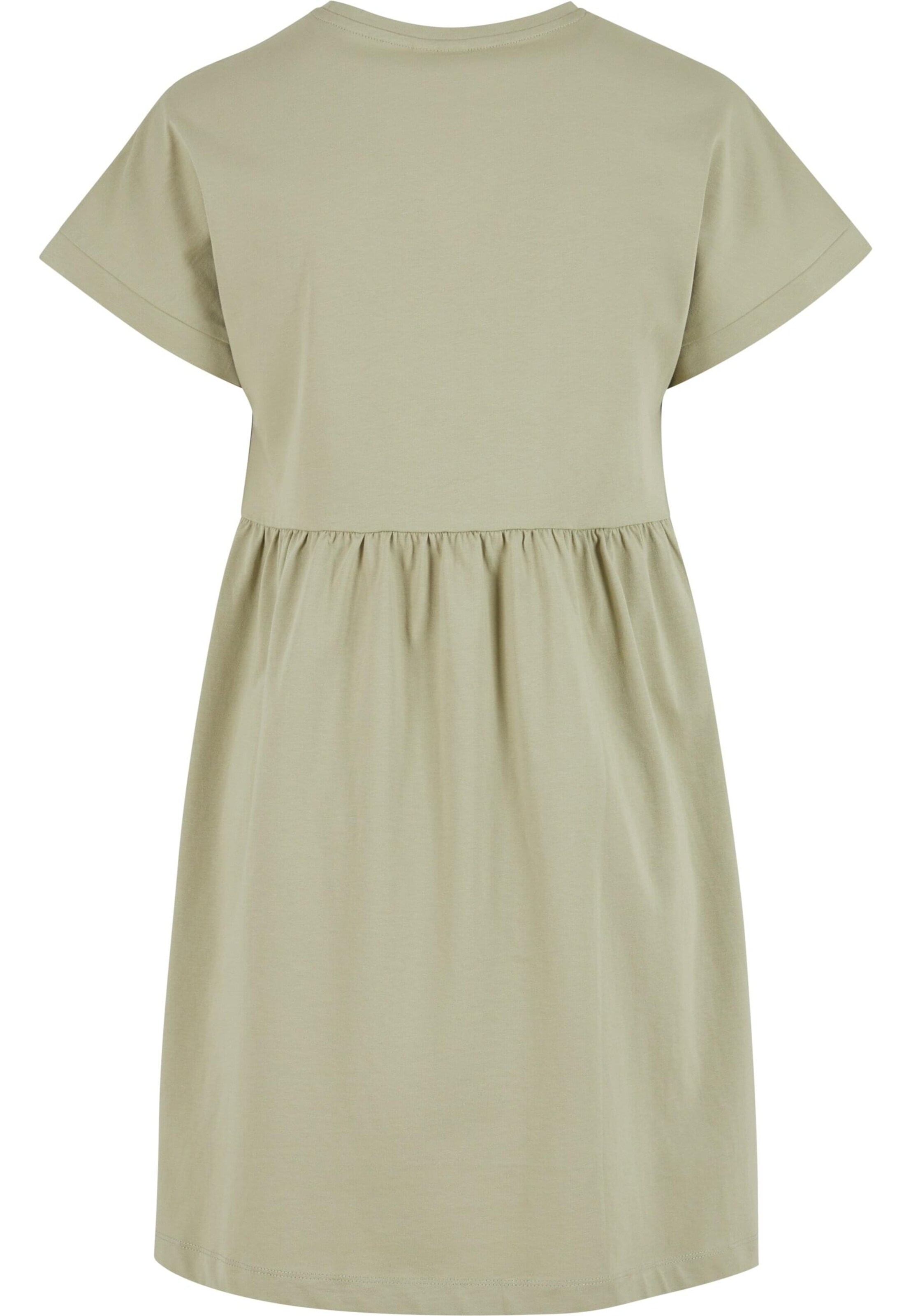 Urban Classics Šaty 'Empire Valance' – zelená