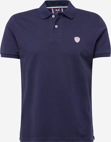 19V69 ITALIA - Camiseta 'Felt' en azul: frente