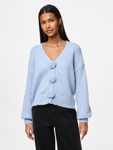 PIECES Cardigan 'FATIMA' i blå: forside