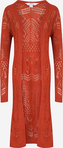 Dorothy Perkins Tall Knit Cardigan in Red: front