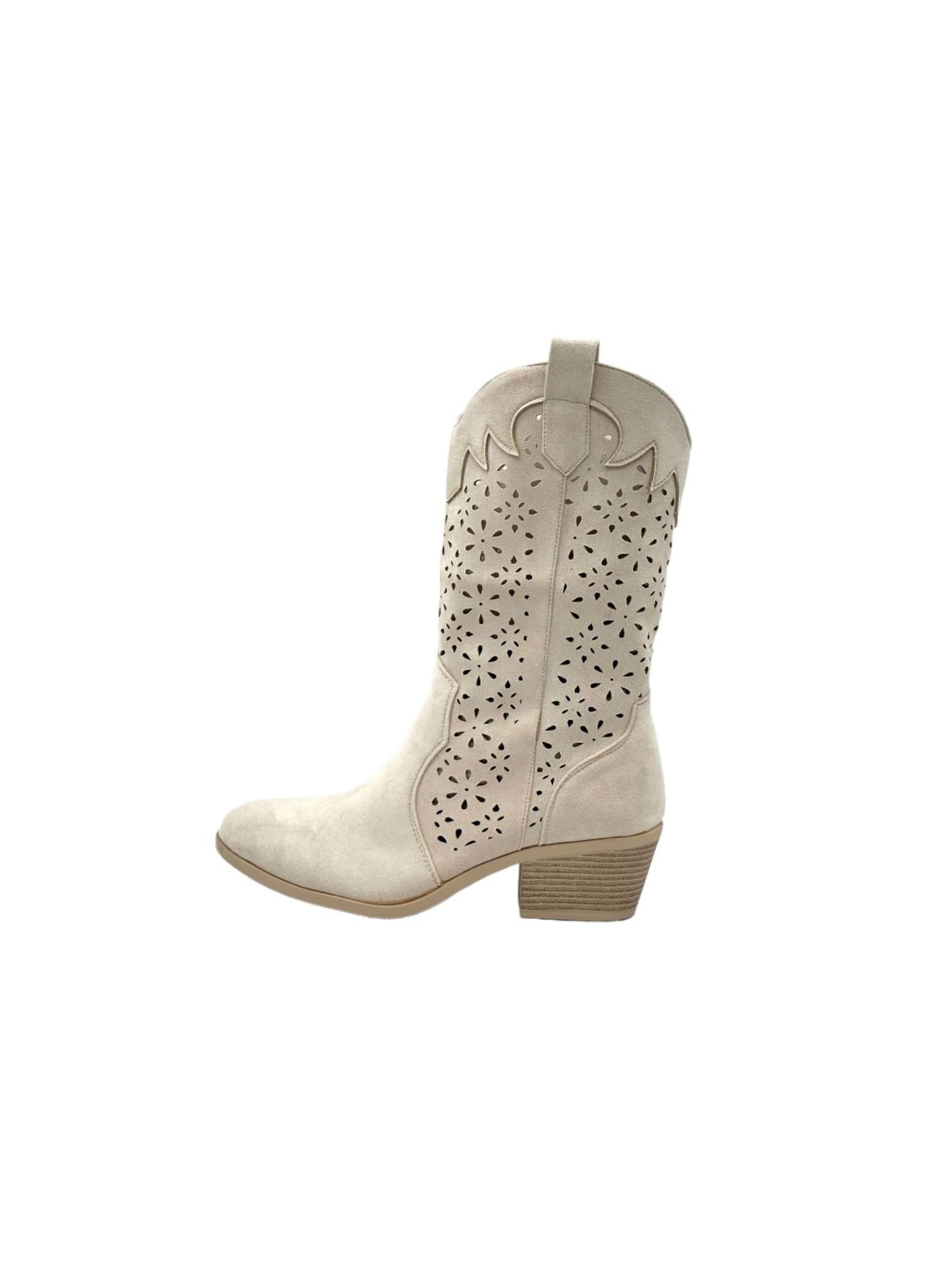 Nowaland Ankle Boots‌‌‌‌‌‌‌ in Beige