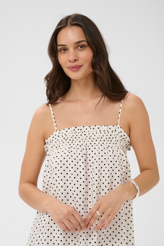 Robe 'Wilma' Kaffe en blanc
