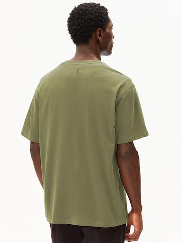 ARMEDANGELS T-Shirt MAARKOS in Grün