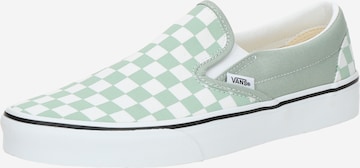 VANS Слипоны 'CLASSIC' в Зеленый: спереди
