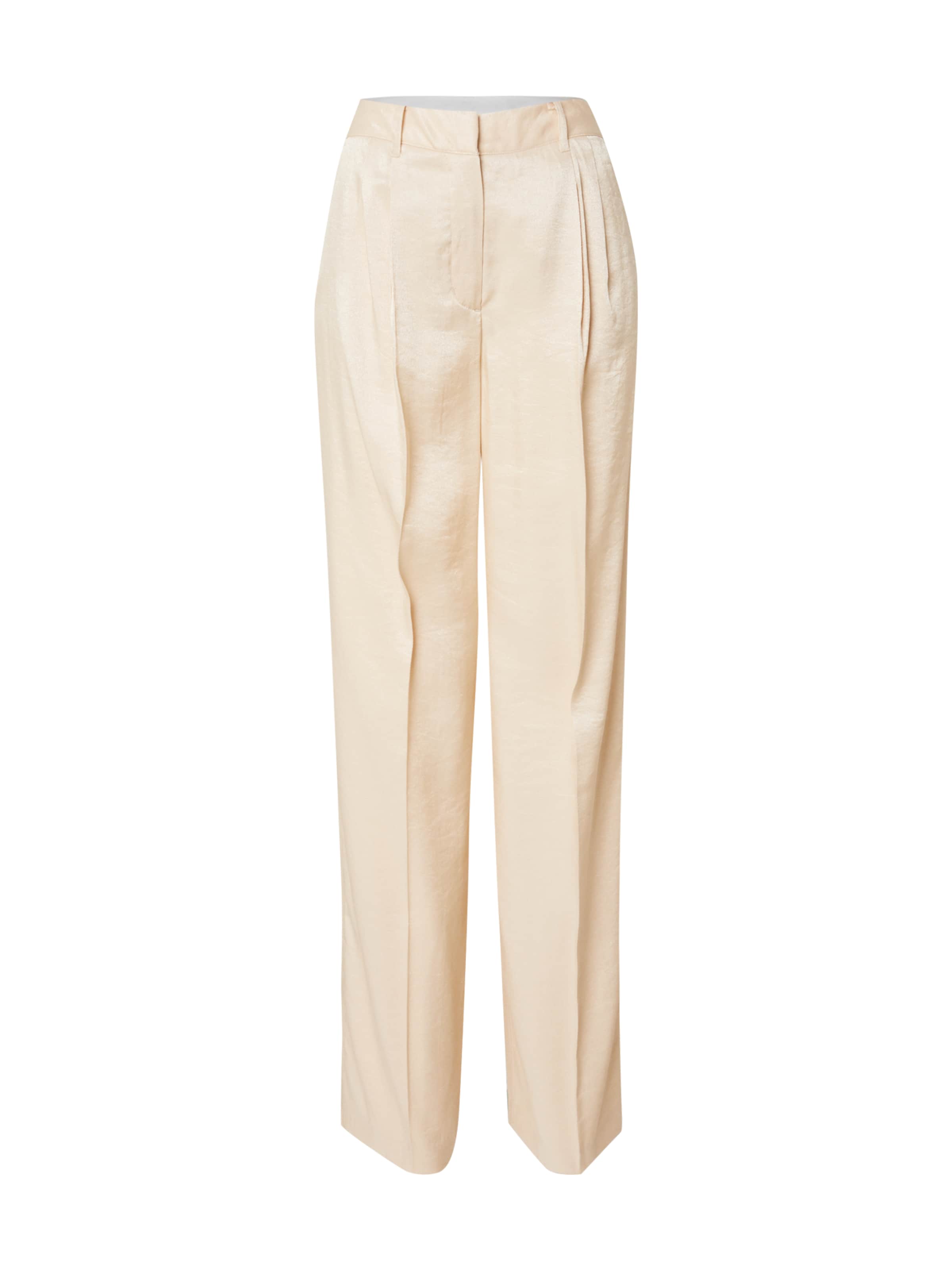 Pantaloni con pieghe 'CAMILLE' GUESS di colore talpa, Visualizzazione prodotti