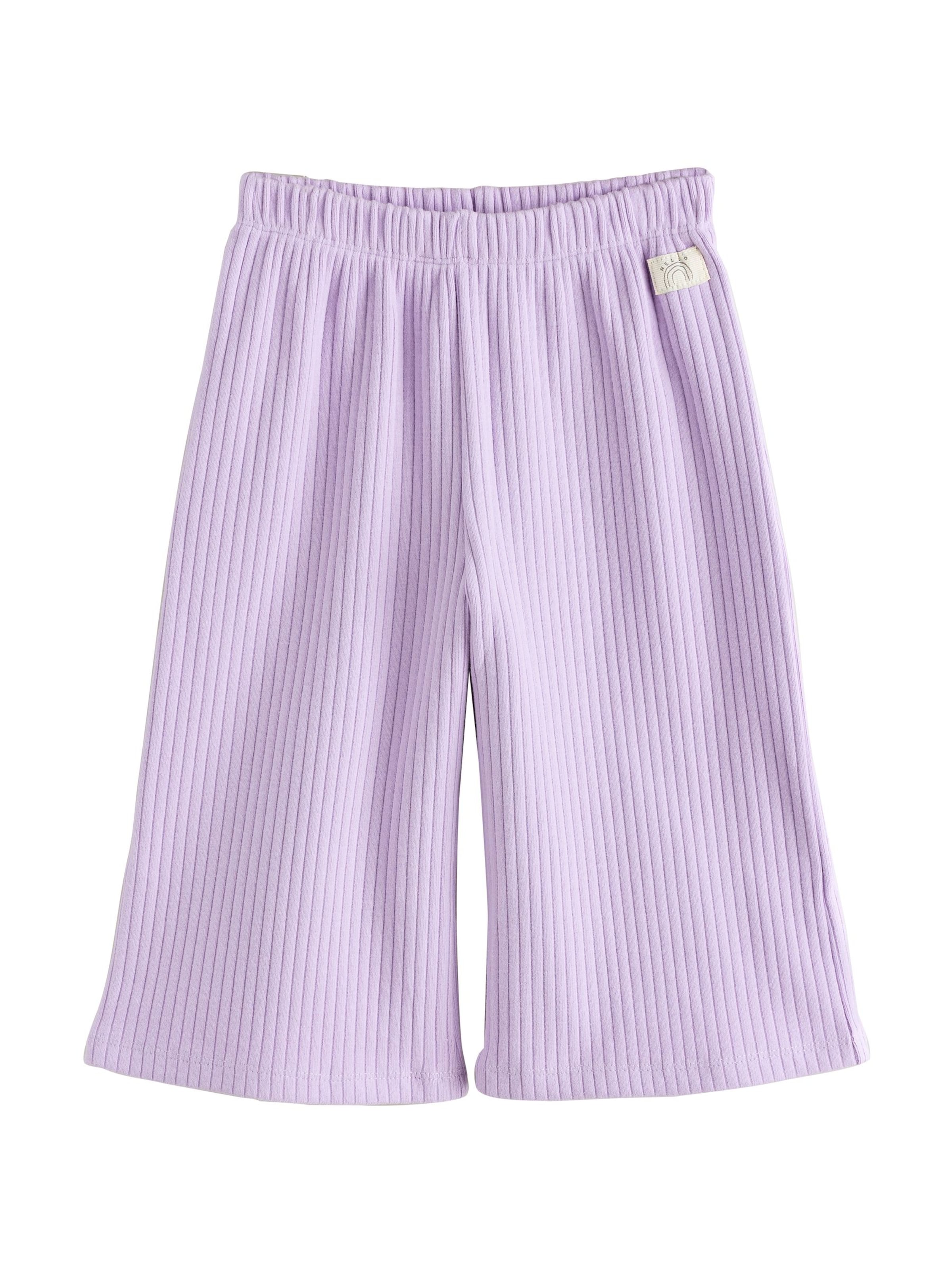 Next Wide Leg Hose in Lila: Vorderseite