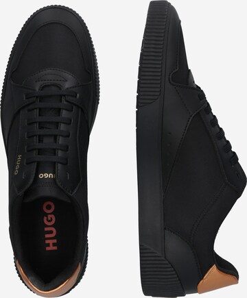 Baskets basses HUGO Red en noir