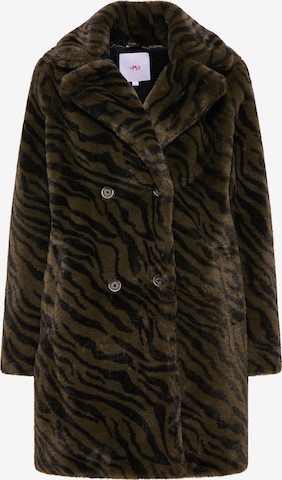 MYMO Winter Coat in Green: front